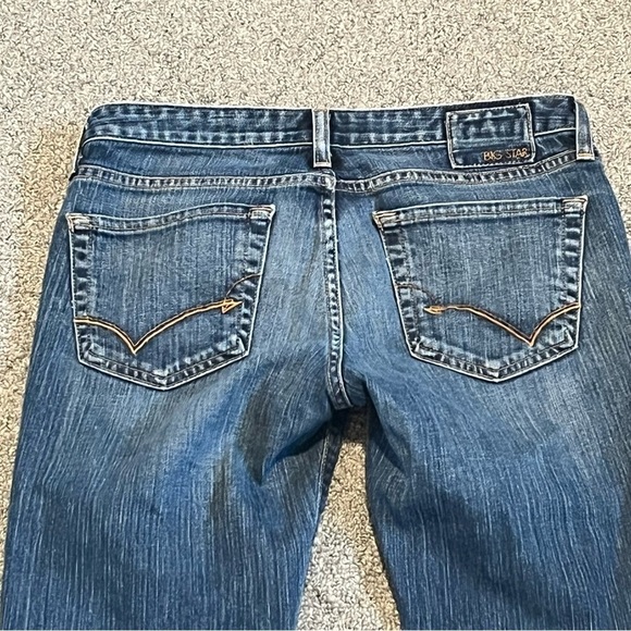 Big Star Jeans Womens 28 Blue Evan Skinny Capri Denim Cropped USA Stretch - Picture 10 of 12